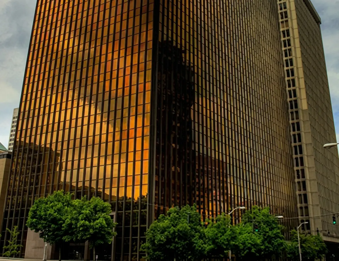 gold building